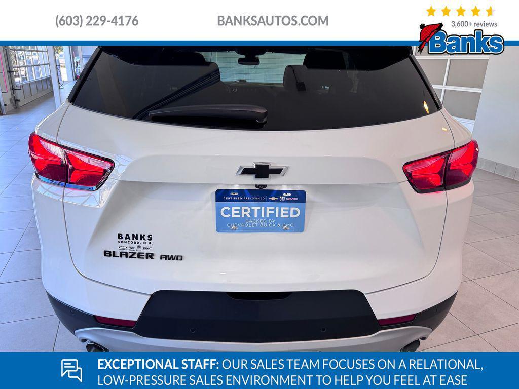 used 2022 Chevrolet Blazer car, priced at $26,487