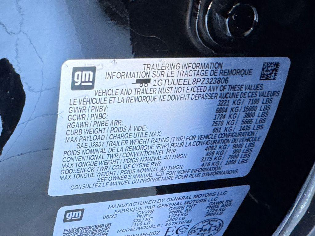 used 2023 GMC Sierra 1500 car, priced at $54,487