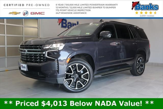 used 2022 Chevrolet Tahoe car, priced at $57,987