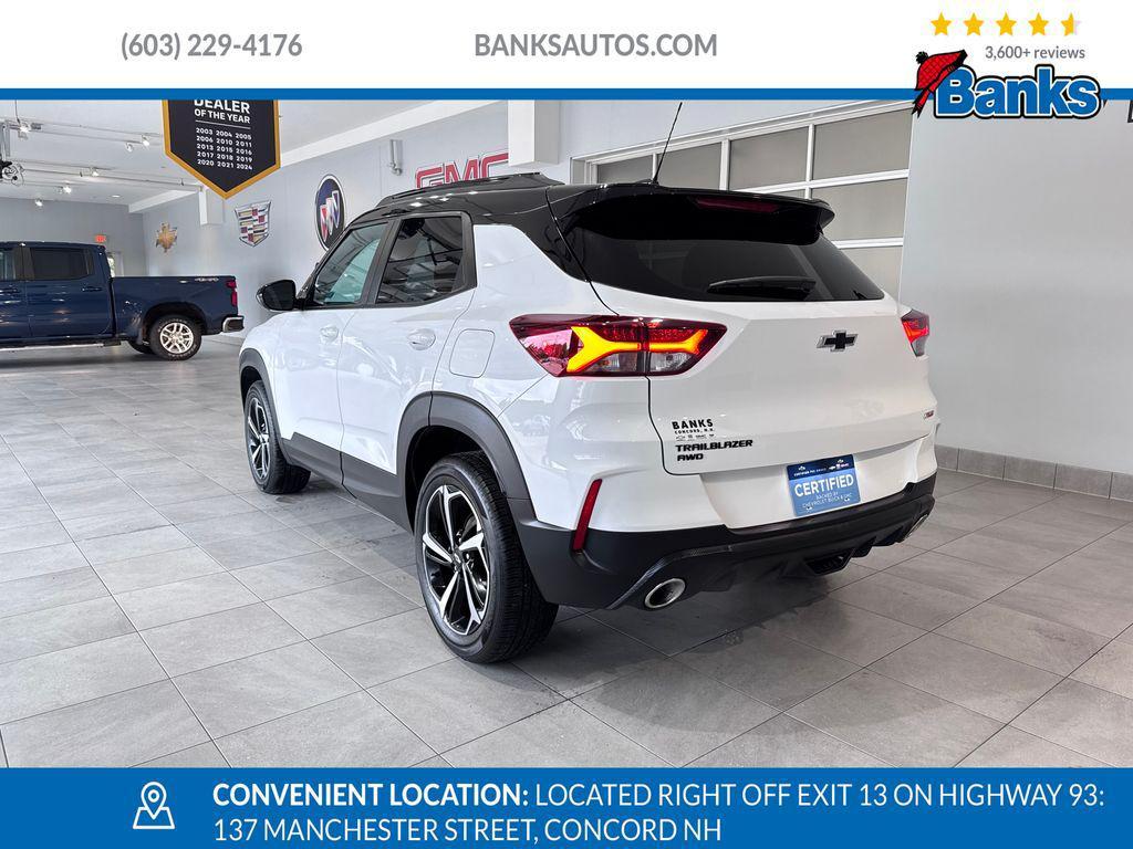 used 2023 Chevrolet TrailBlazer car, priced at $25,987