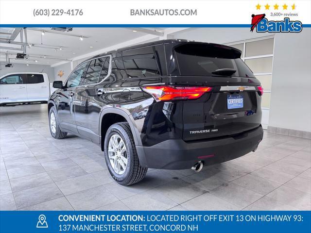 used 2022 Chevrolet Traverse car, priced at $29,487