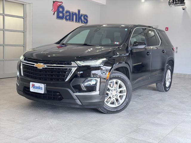 used 2022 Chevrolet Traverse car, priced at $29,487