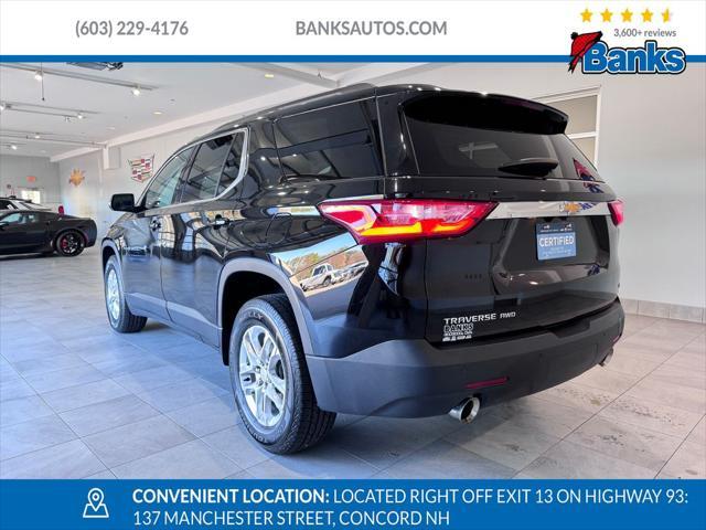 used 2021 Chevrolet Traverse car, priced at $29,987