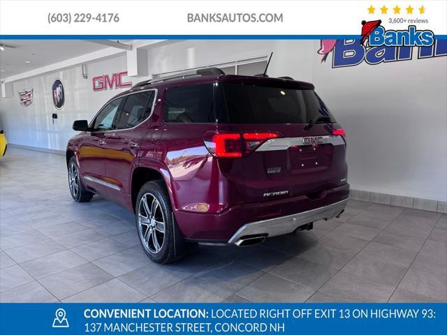 used 2018 GMC Acadia car, priced at $22,487