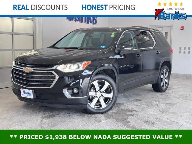 used 2021 Chevrolet Traverse car, priced at $29,987