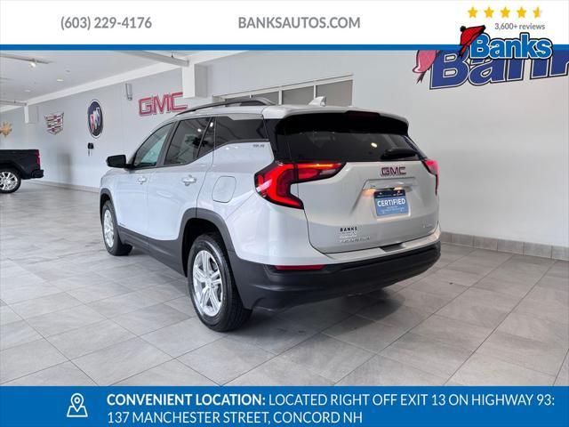 used 2021 GMC Terrain car, priced at $23,987