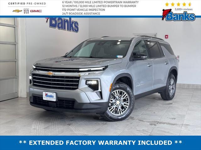 used 2024 Chevrolet Traverse car, priced at $40,487
