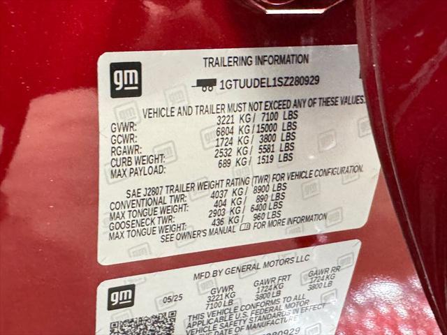 new 2025 GMC Sierra 1500 car, priced at $65,306