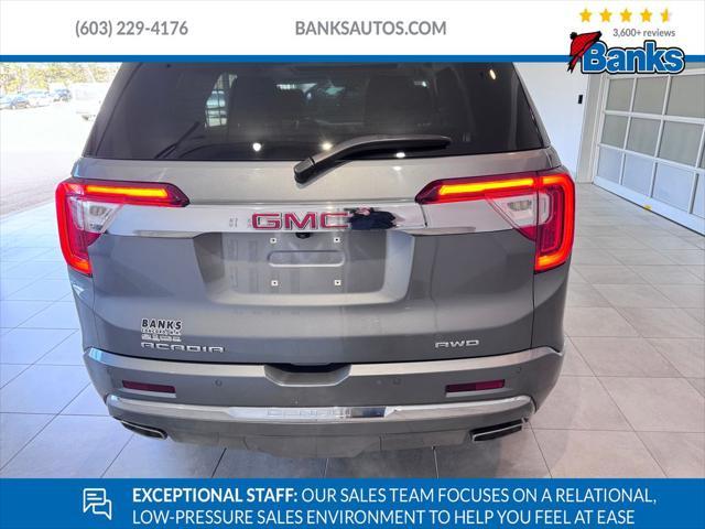 used 2021 GMC Acadia car, priced at $31,487