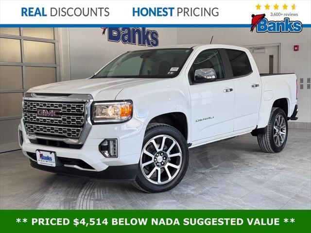 used 2021 GMC Canyon car, priced at $34,986