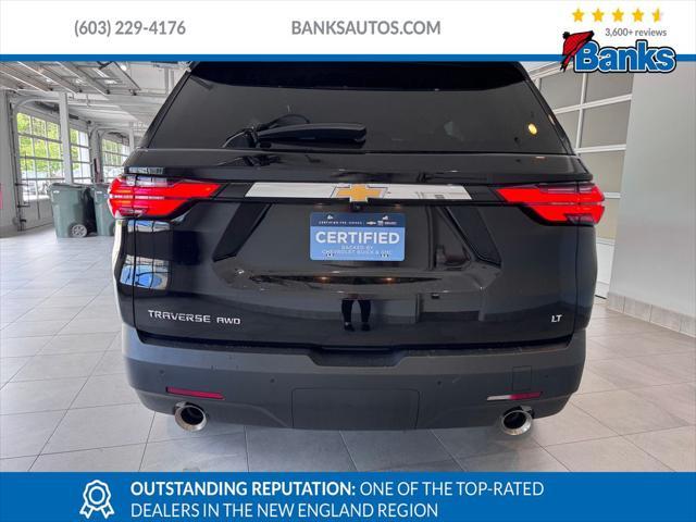 used 2022 Chevrolet Traverse car, priced at $33,487