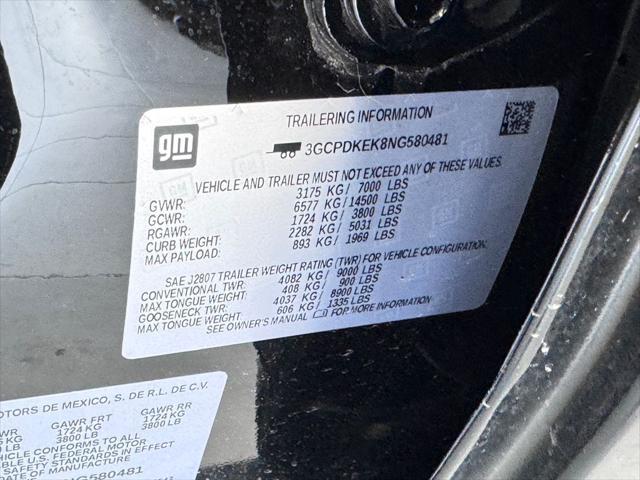 used 2022 Chevrolet Silverado 1500 car, priced at $37,987