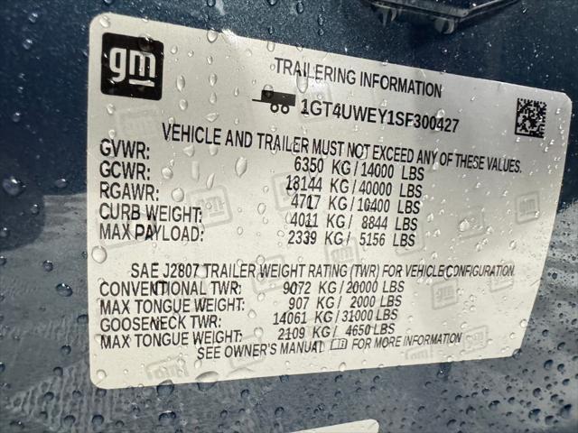 new 2025 GMC Sierra 3500 car, priced at $94,960