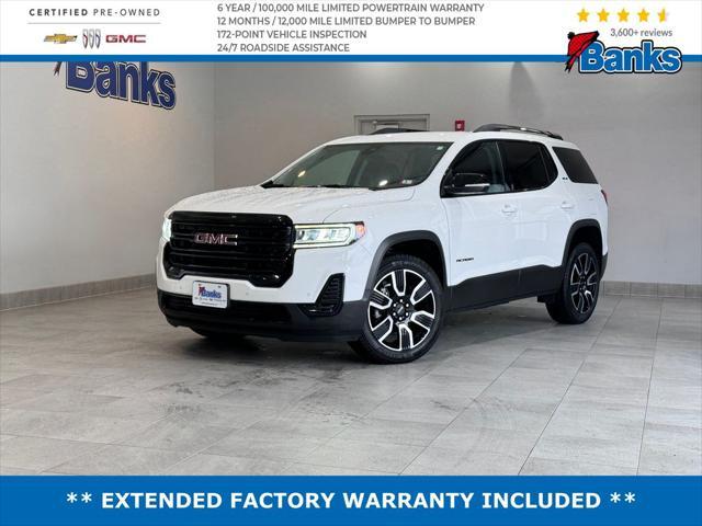 used 2021 GMC Acadia car, priced at $26,987