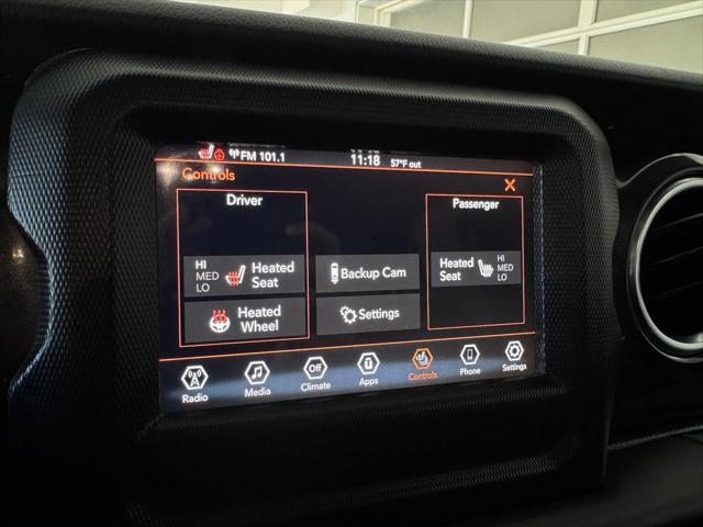 used 2021 Jeep Wrangler Unlimited car, priced at $33,487