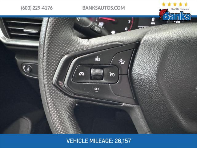 used 2021 Chevrolet TrailBlazer car, priced at $20,987