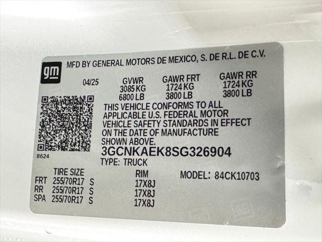 new 2025 Chevrolet Silverado 1500 car, priced at $40,495