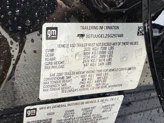 new 2025 GMC Sierra 1500 car, priced at $73,134
