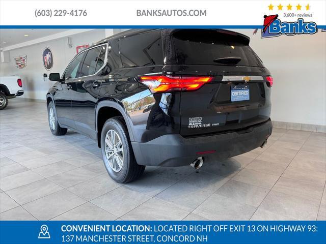 used 2022 Chevrolet Traverse car, priced at $31,487