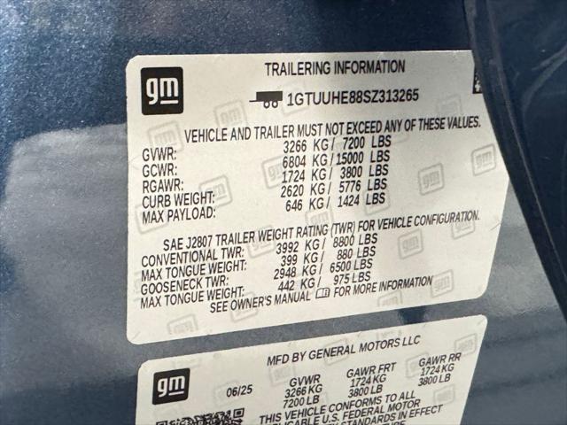 new 2025 GMC Sierra 1500 car, priced at $81,755
