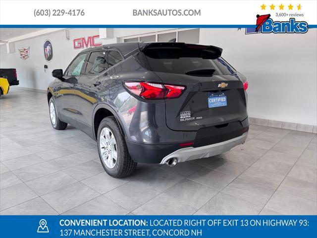 used 2022 Chevrolet Blazer car, priced at $25,987