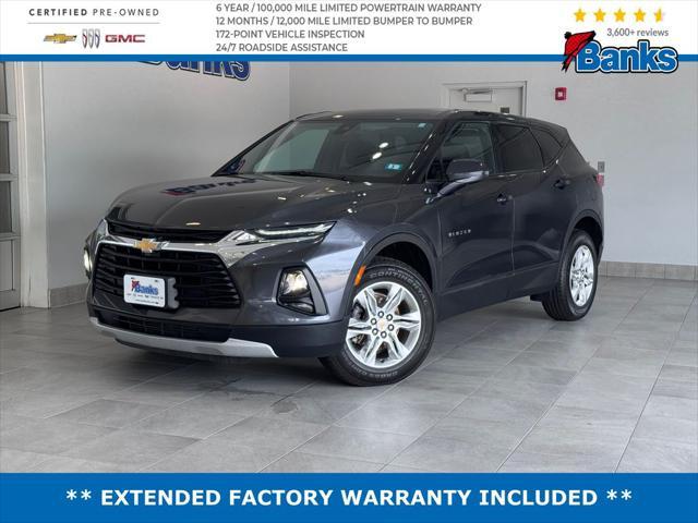 used 2022 Chevrolet Blazer car, priced at $25,987
