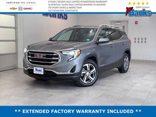 used 2021 GMC Terrain car, priced at $26,487