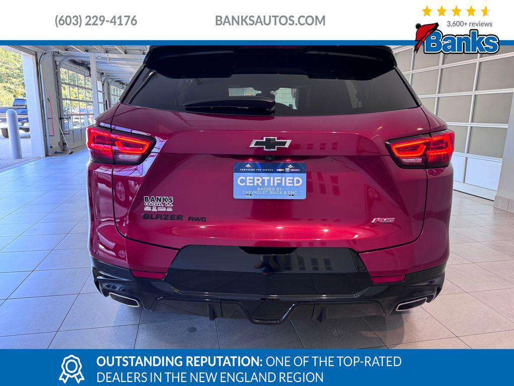 used 2023 Chevrolet Blazer car, priced at $38,487
