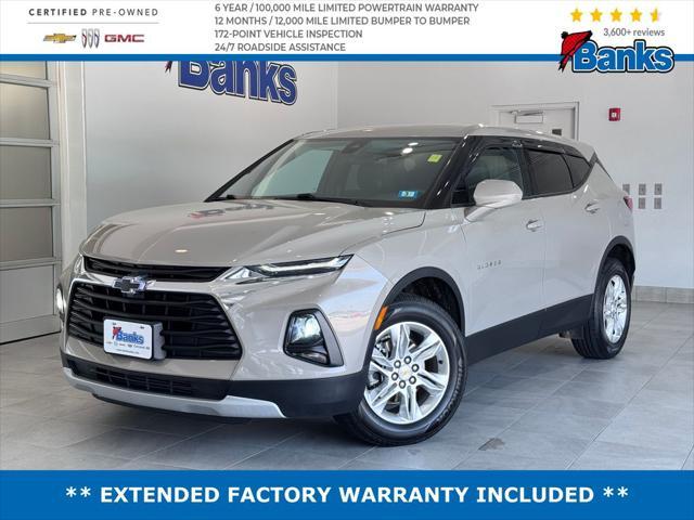 used 2021 Chevrolet Blazer car, priced at $22,987