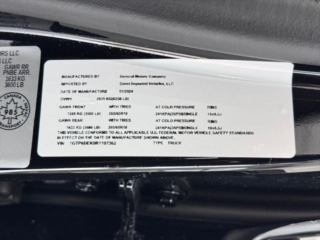 used 2024 GMC Canyon car, priced at $44,987