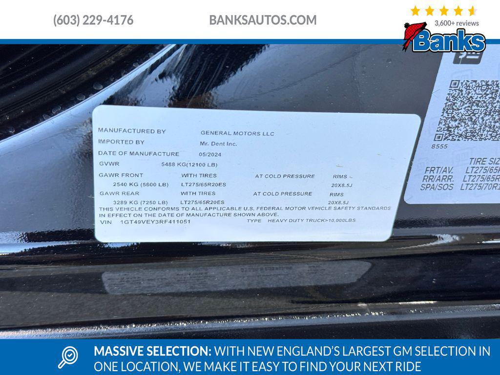 used 2024 GMC Sierra 3500 car, priced at $72,487