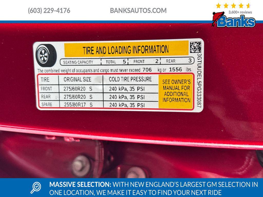 used 2023 GMC Sierra 1500 car, priced at $50,987