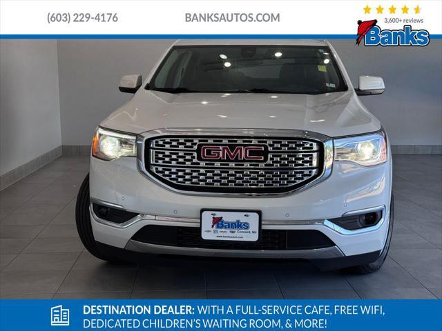 used 2018 GMC Acadia car, priced at $22,487