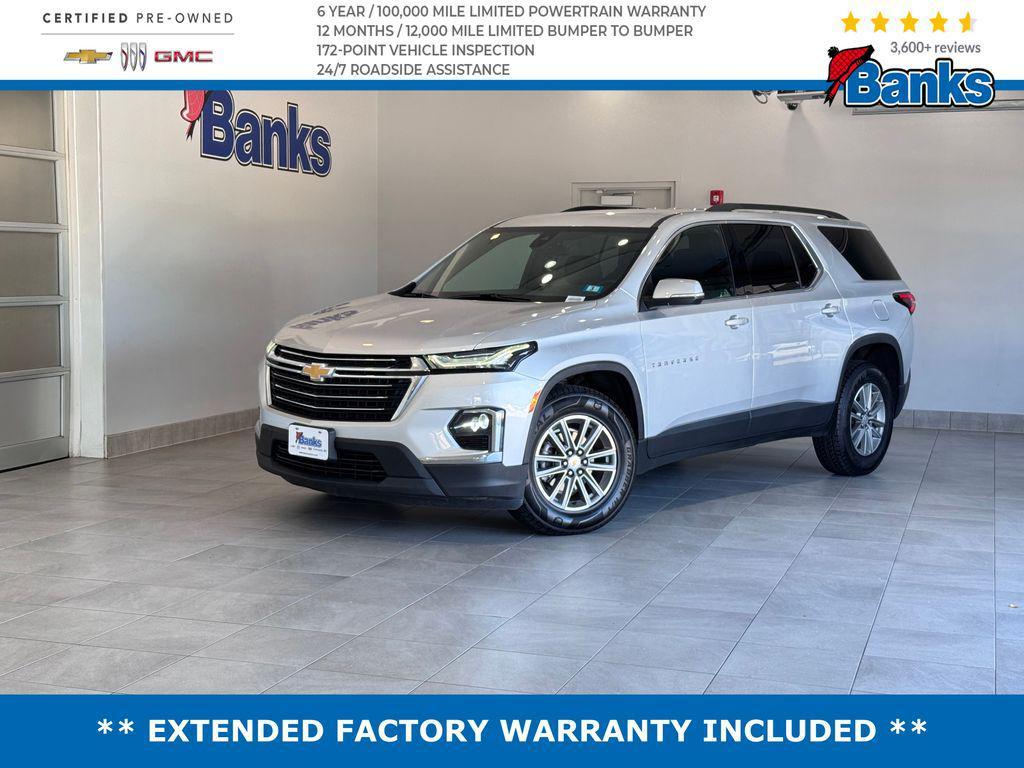 used 2022 Chevrolet Traverse car, priced at $26,987
