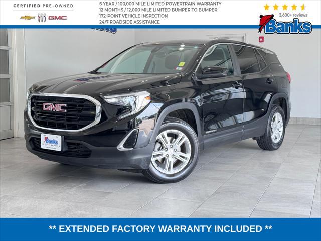 used 2021 GMC Terrain car, priced at $25,487