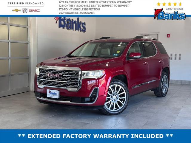 used 2022 GMC Acadia car, priced at $32,987