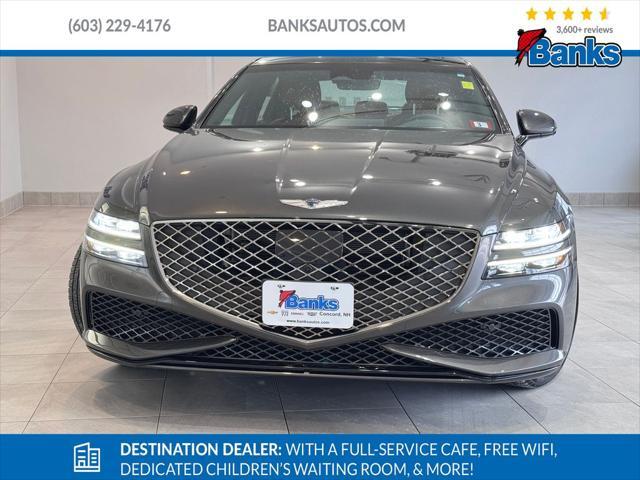 used 2024 Genesis G80 car, priced at $56,987