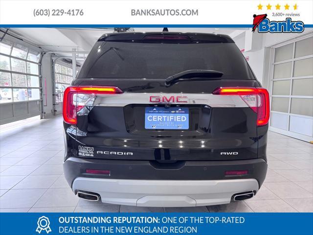 used 2023 GMC Acadia car, priced at $31,987