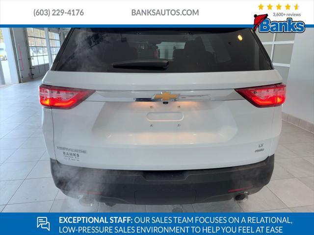 used 2020 Chevrolet Traverse car, priced at $22,487