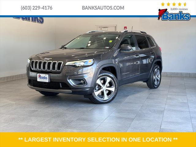 used 2021 Jeep Cherokee car, priced at $26,487