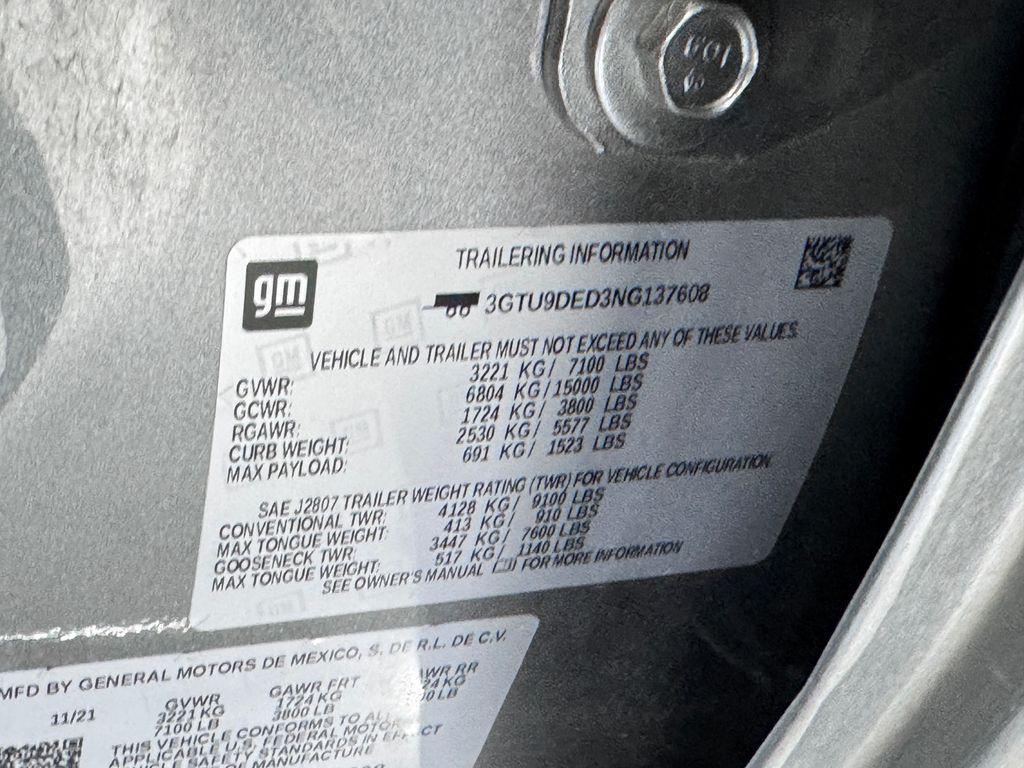 used 2022 GMC Sierra 1500 car, priced at $41,987