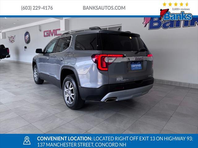 used 2021 GMC Acadia car, priced at $29,487