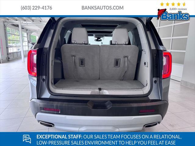 used 2021 GMC Acadia car, priced at $29,487