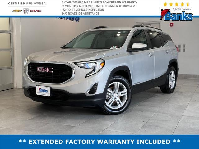 used 2021 GMC Terrain car, priced at $24,487