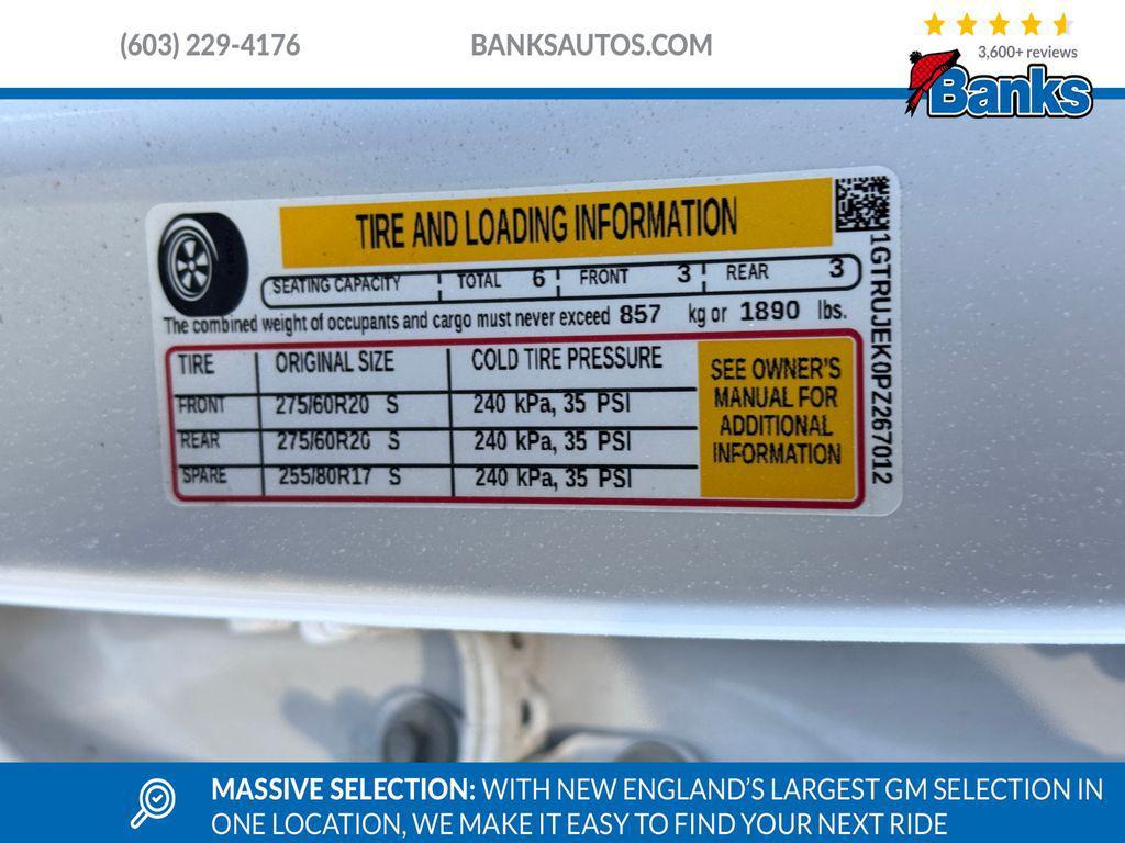 used 2023 GMC Sierra 1500 car, priced at $39,987