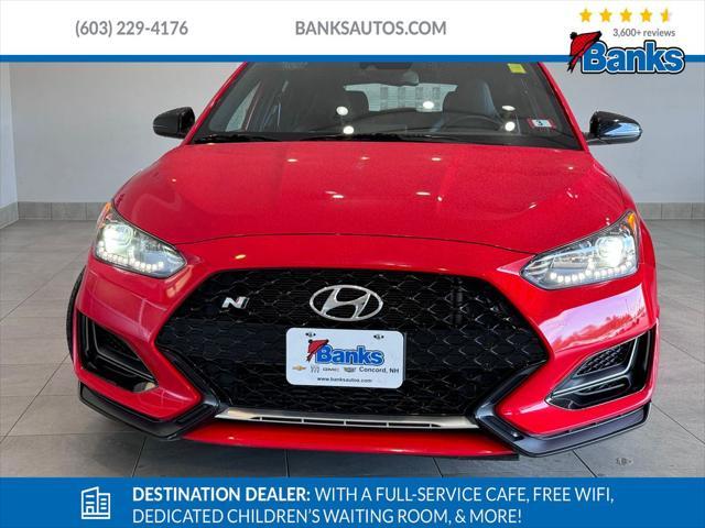 used 2022 Hyundai Veloster N car, priced at $24,487