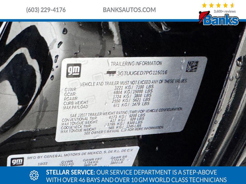 used 2023 GMC Sierra 1500 car, priced at $48,487