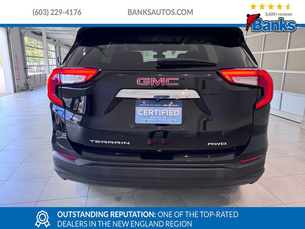 used 2022 GMC Terrain car, priced at $24,487