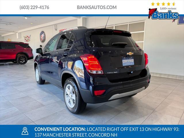 used 2021 Chevrolet Trax car, priced at $18,487