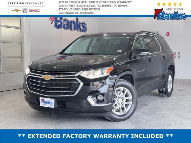 used 2021 Chevrolet Traverse car, priced at $30,987